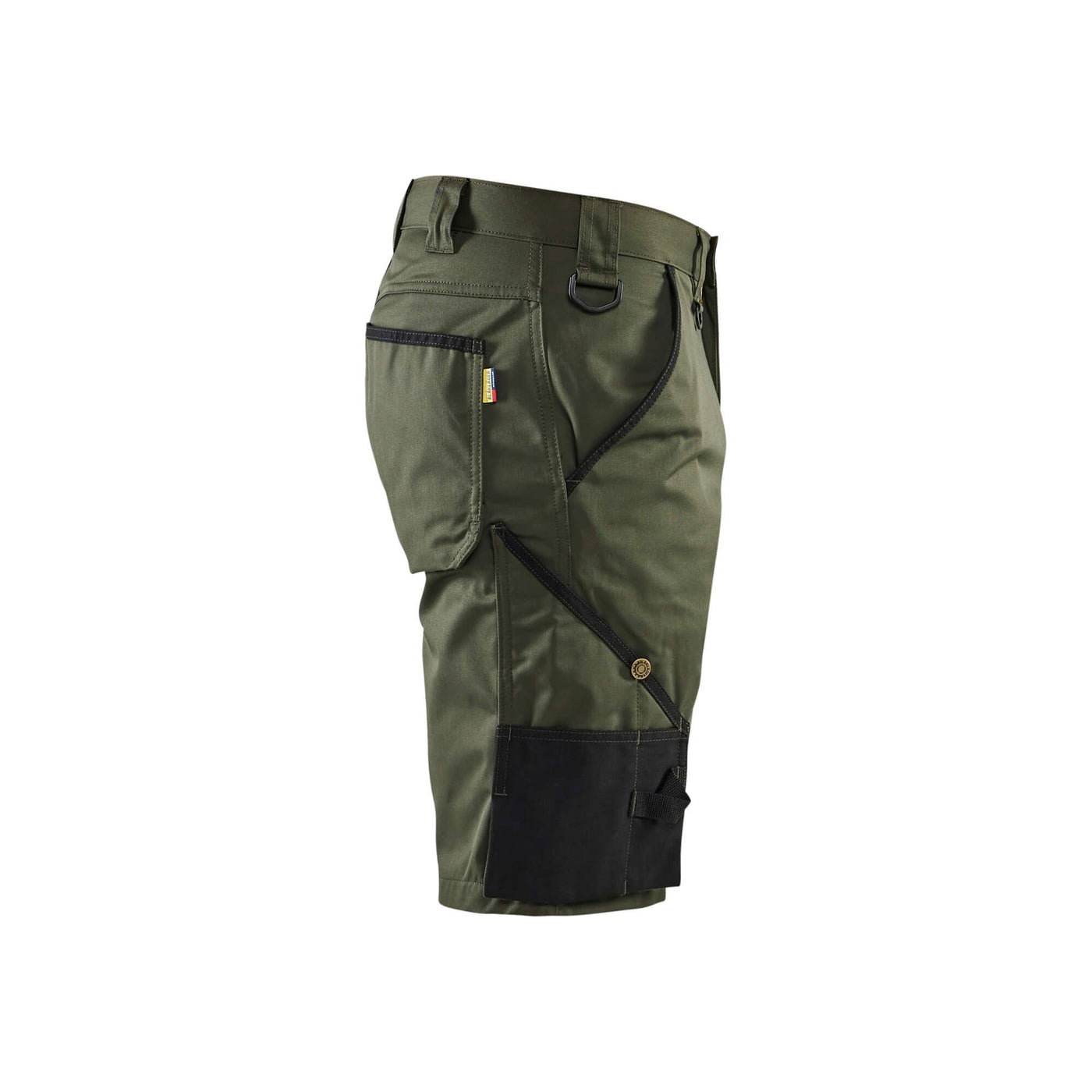 Blaklader 14641835 Green Garden Shorts Army Green Right #colour_army-green