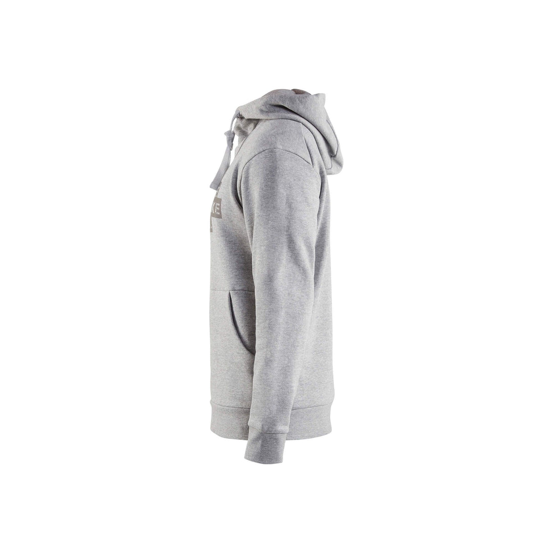 Blaklader 91731157 Grey Stick-To-Rules Hoodie Grey Melange Left #colour_grey-melange