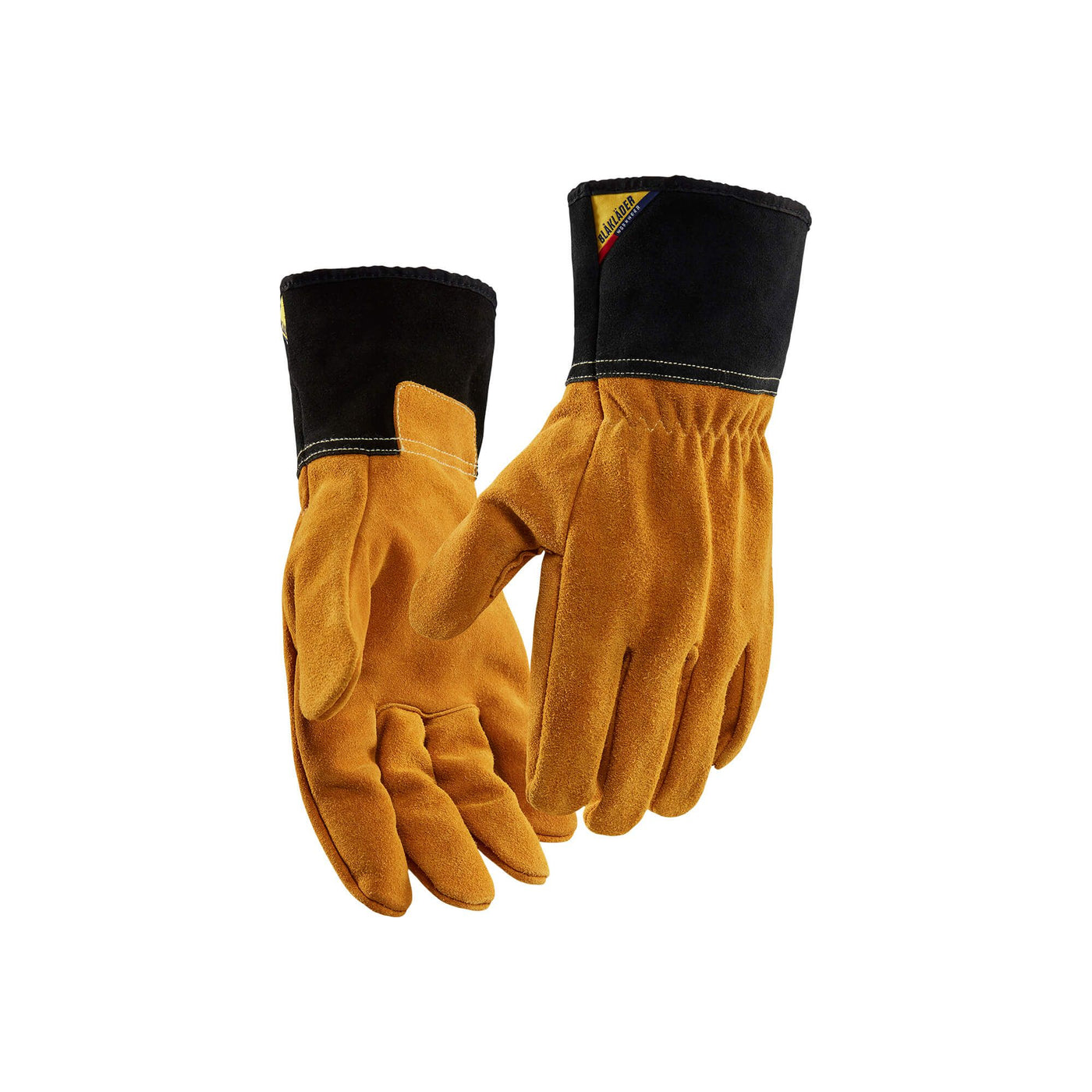 Blaklader 28401461 Heat Protection Gloves Brown/Dark Grey Main #colour_brown-dark-grey