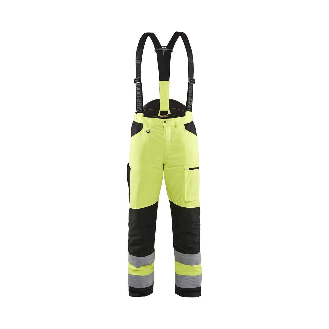 Blaklader 19201900 Hi-Vis Chainsaw Trousers Yellow/Black Main #colour_yellow-black