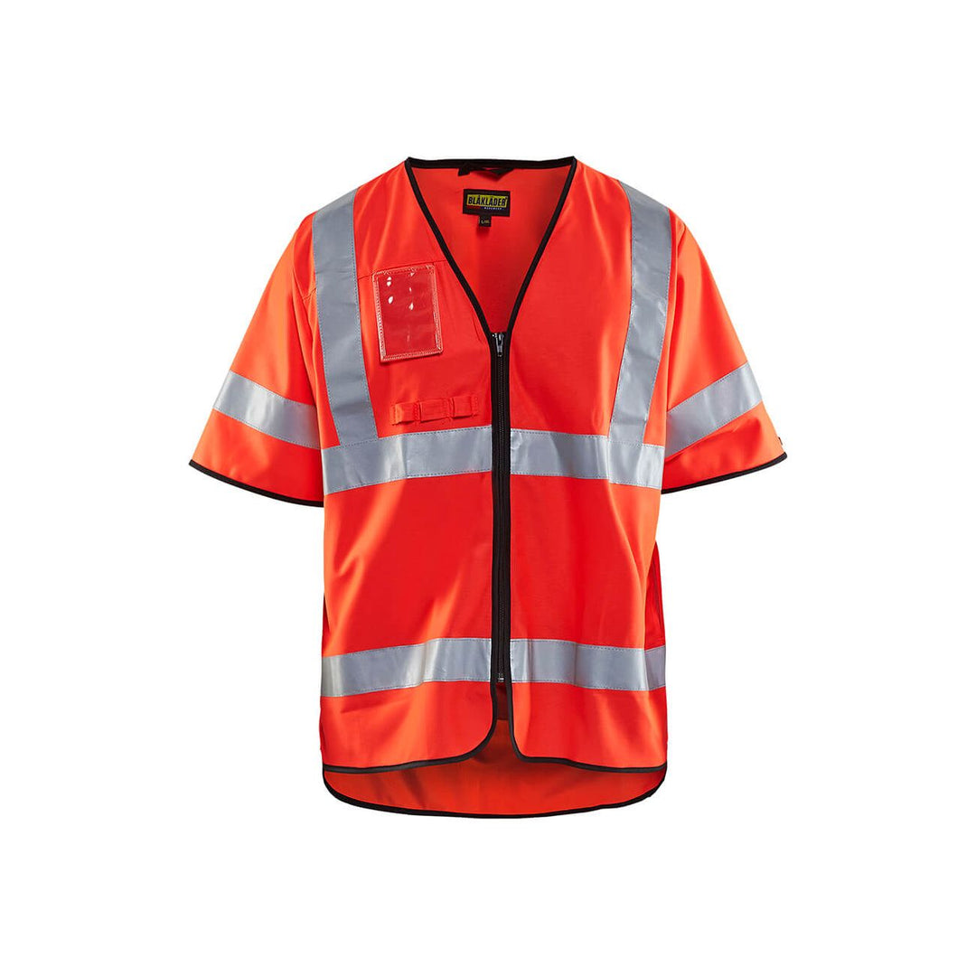 Blaklader 30231022 Hi-Vis Class-3 Vest Hi-Vis Red Main #colour_hi-vis-red