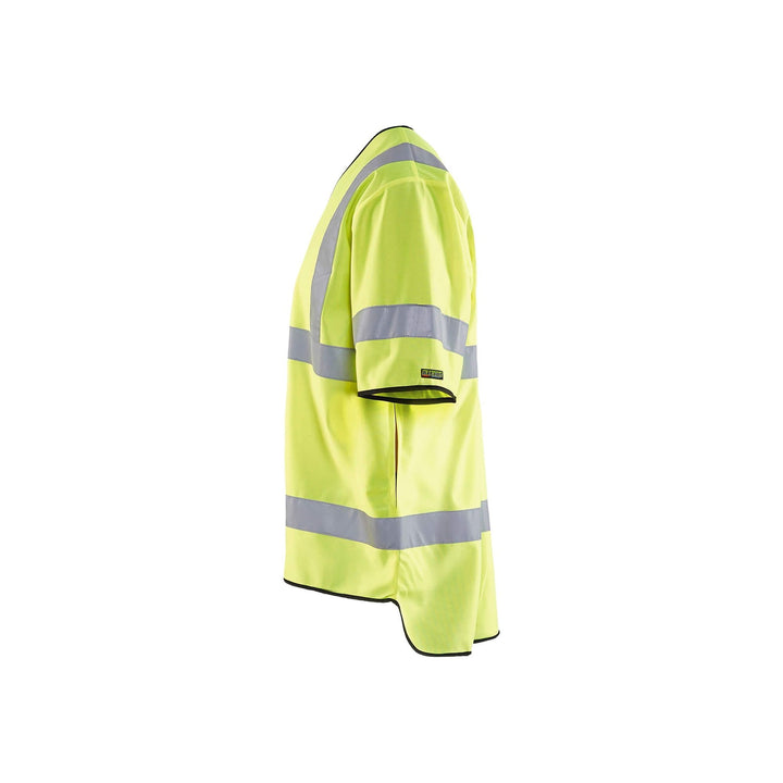 Blaklader 30231022 Hi-Vis Class-3 Vest Hi-Vis Yellow Left #colour_yellow