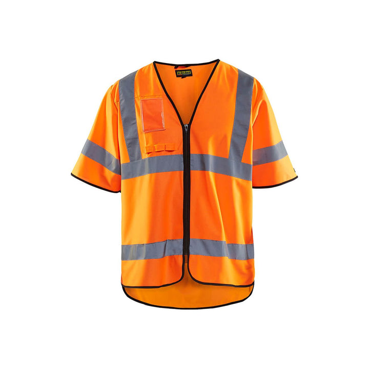 Blaklader 30231022 Hi-Vis Class-3 Vest Orange Main #colour_orange