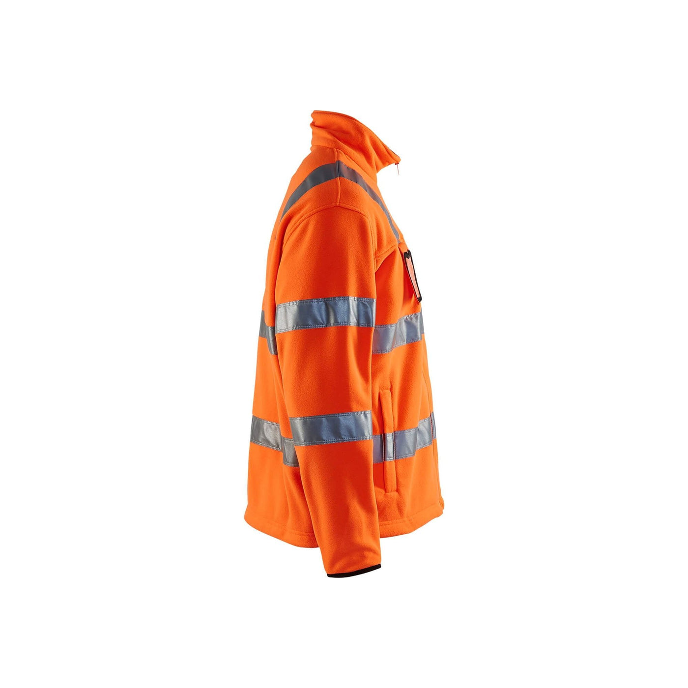 Blaklader 48332560 Hi-Vis Fleece Jacket Orange Right #colour_orange