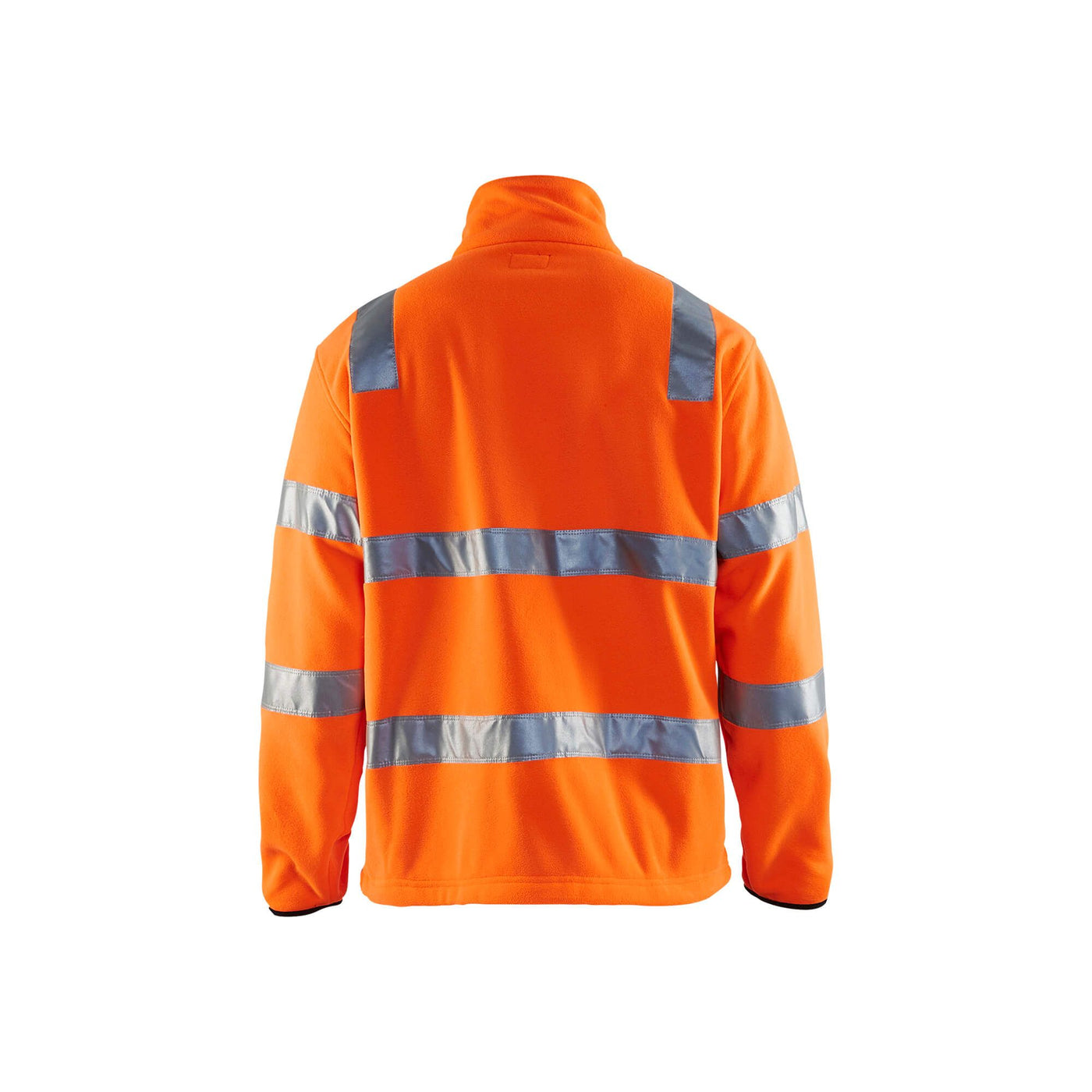 Blaklader 48332560 Hi-Vis Fleece Jacket Orange Rear #colour_orange