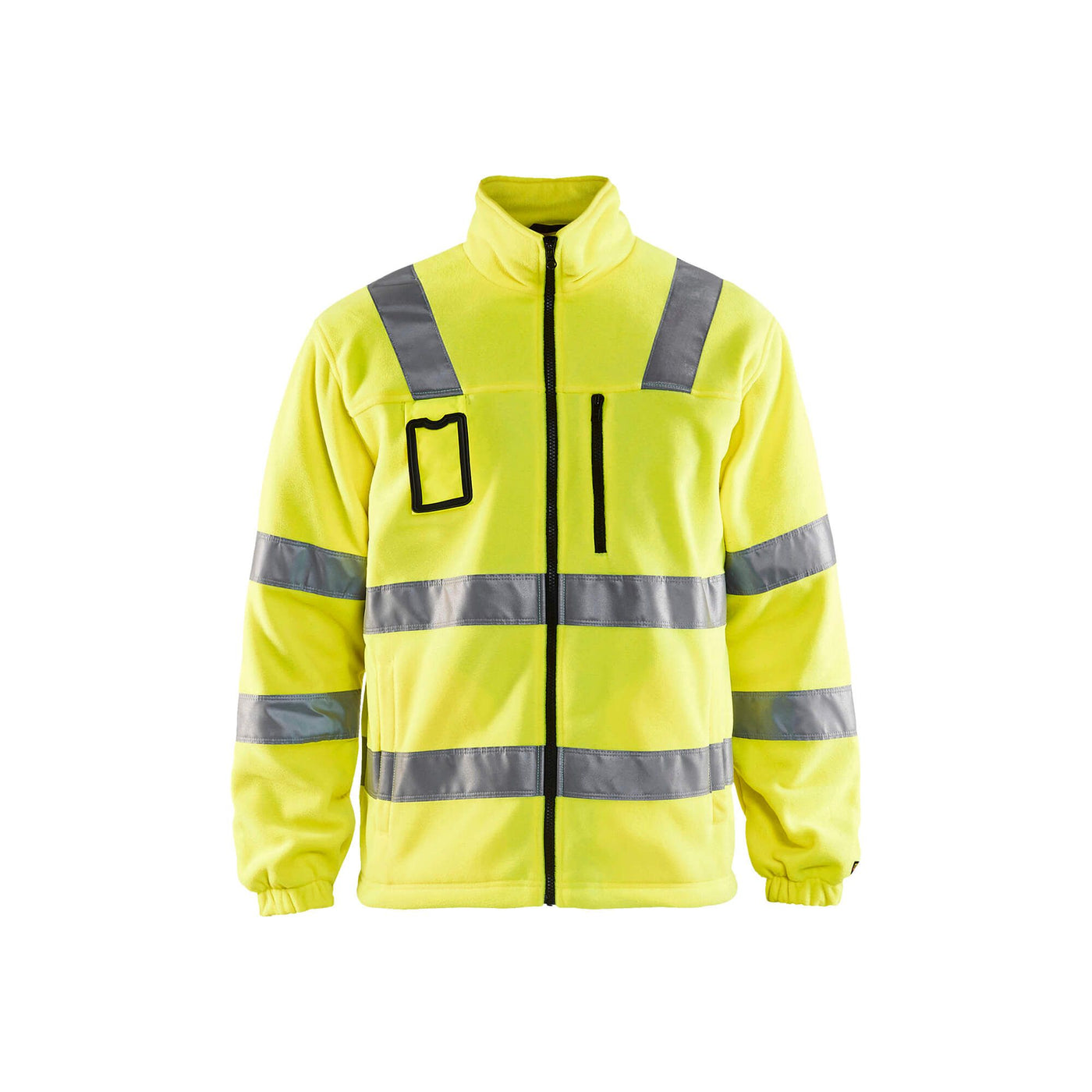 Blaklader 48532560 Hi-Vis Fleece Jacket Hi-Vis Yellow Main #colour_yellow