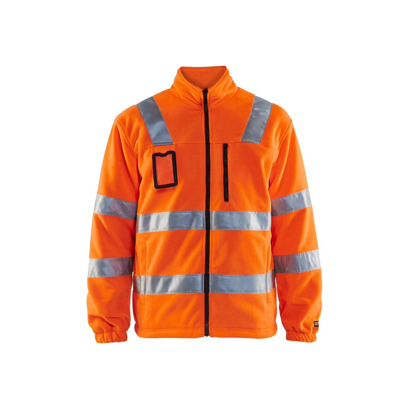 Blaklader 48532560 Hi-Vis Fleece Jacket Orange Main #colour_orange