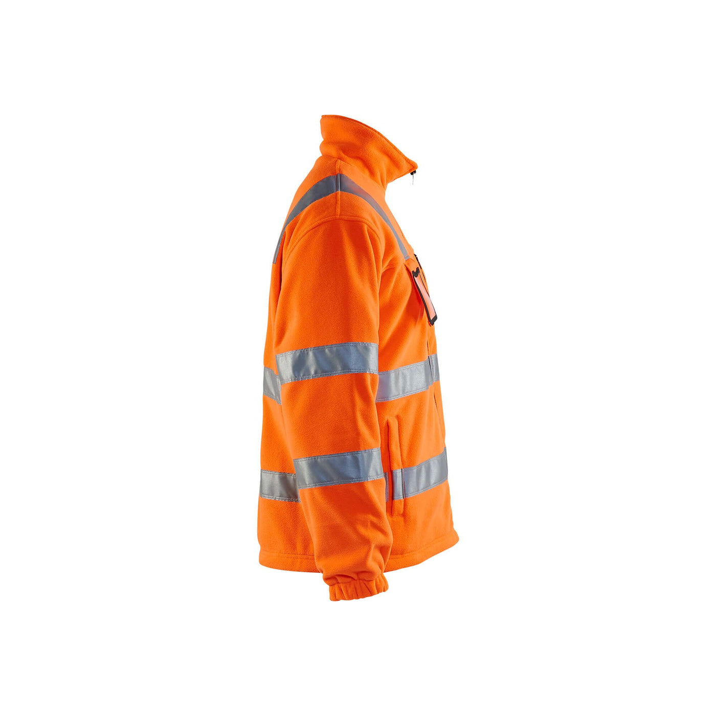 Blaklader 48532560 Hi-Vis Fleece Jacket Orange Right #colour_orange