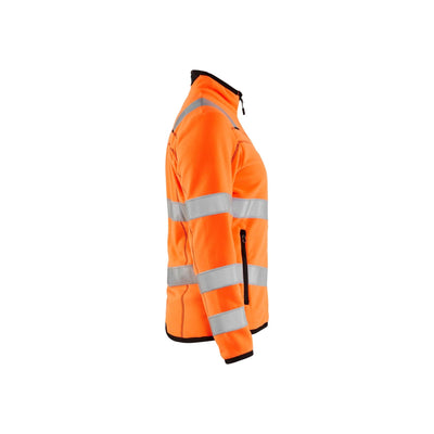 Blaklader 49661010 Hi-Vis Fleece Jacket Orange Right #colour_orange
