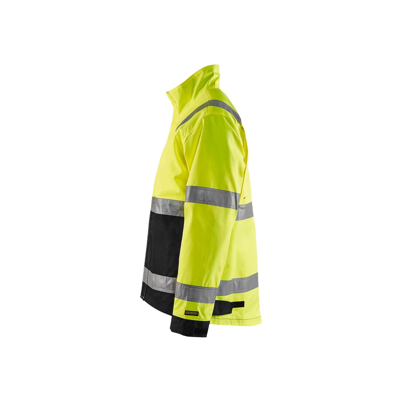 Blaklader 40641811 Hi-Vis Jacket Yellow/Black Left #colour_yellow-black
