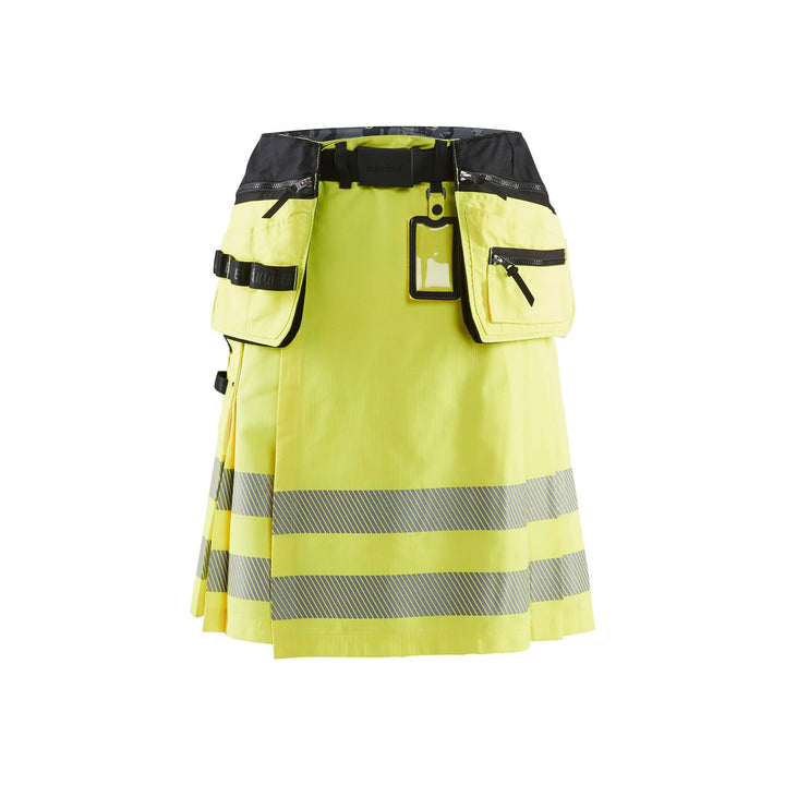 Blaklader 19211831 Hi-Vis Kilt Ripstop Yellow/Black Main #colour_yellow-black