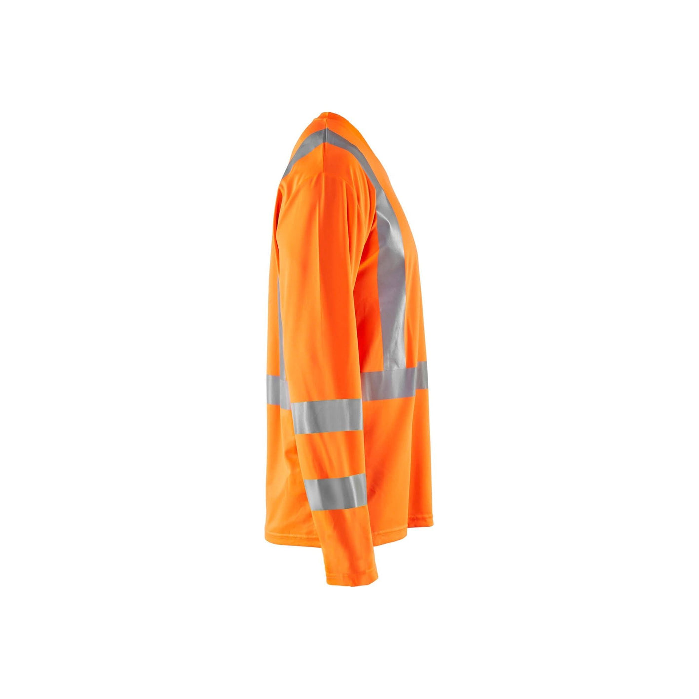 Blaklader 33831011 Hi-Vis Long-Sleeve T-Shirt Orange Right #colour_orange