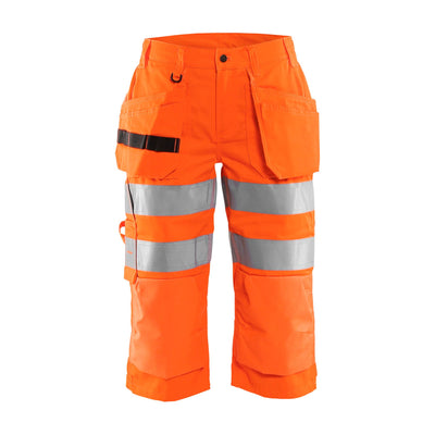 Blaklader 71391811 Hi-Vis Pirate Shorts Orange Main #colour_orange