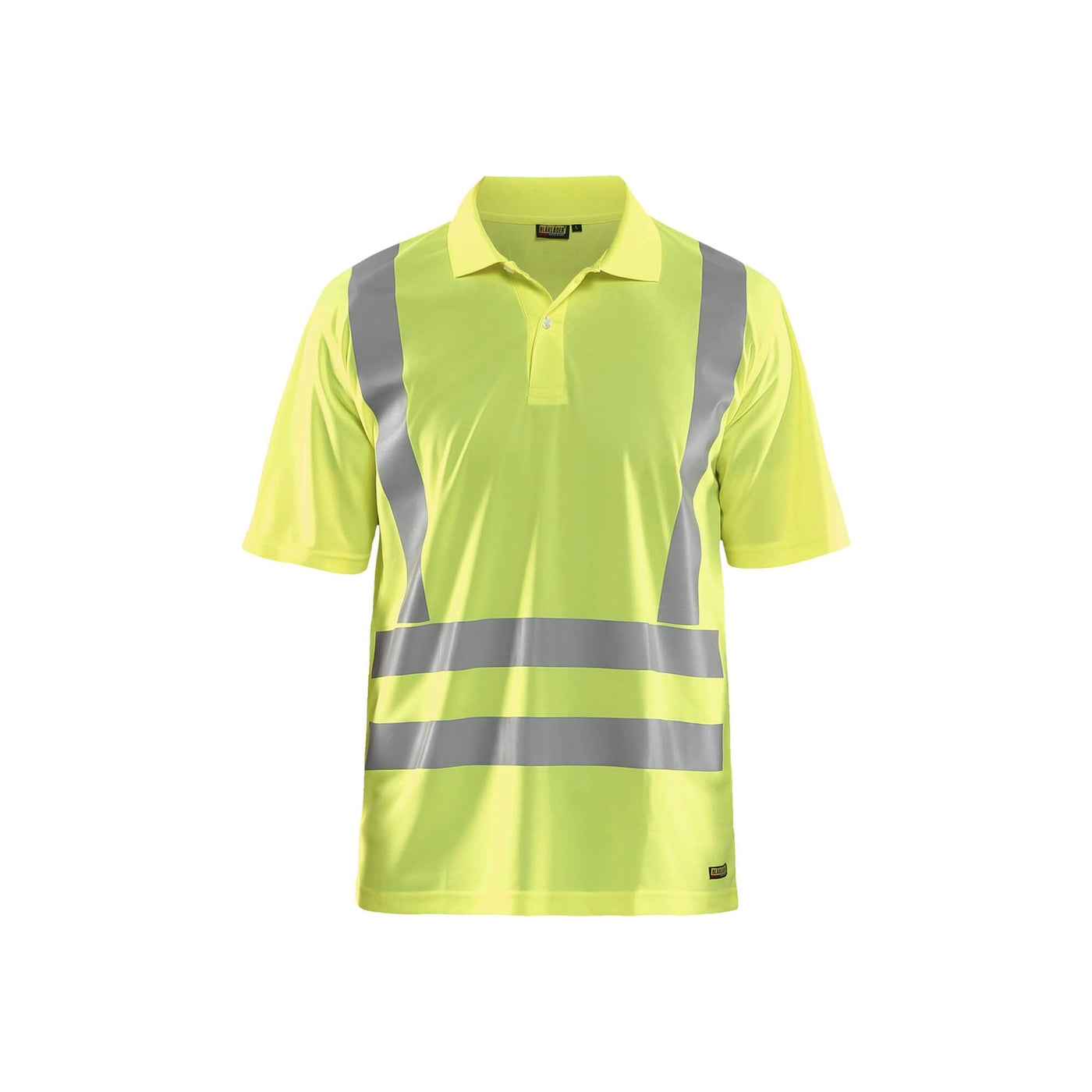 Blaklader 33911011 Hi-Vis Polo Shirt Hi-Vis Yellow Main #colour_yellow