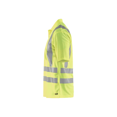 Blaklader 33911011 Hi-Vis Polo Shirt Hi-Vis Yellow Left #colour_yellow