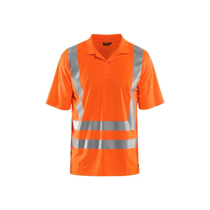 Blaklader 33911011 Hi-Vis Polo Shirt Orange Main #colour_orange