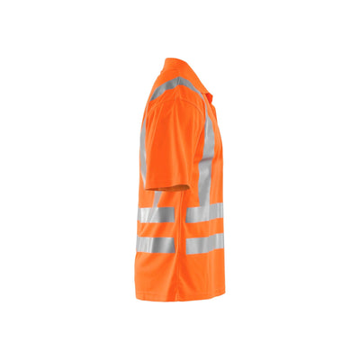 Blaklader 33911011 Hi-Vis Polo Shirt Orange Right #colour_orange