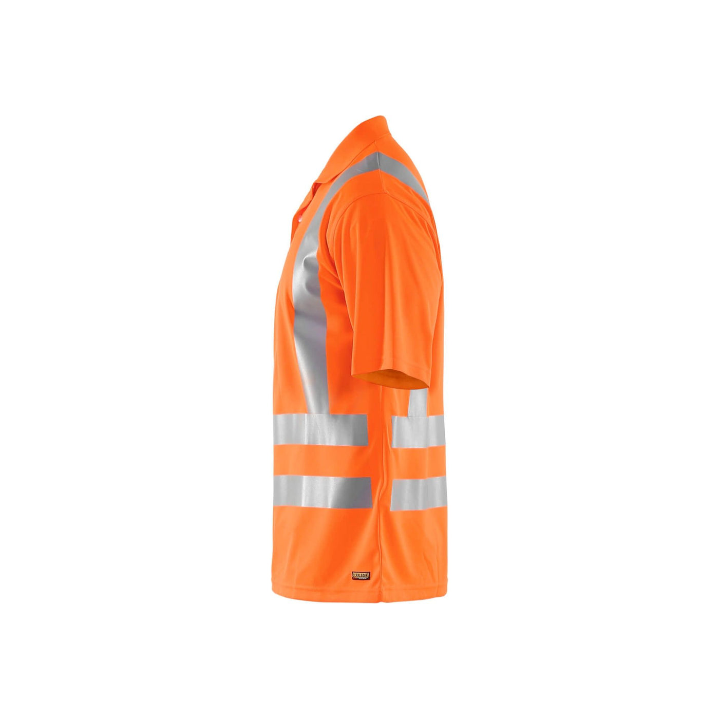 Blaklader 33911011 Hi-Vis Polo Shirt Orange Left #colour_orange