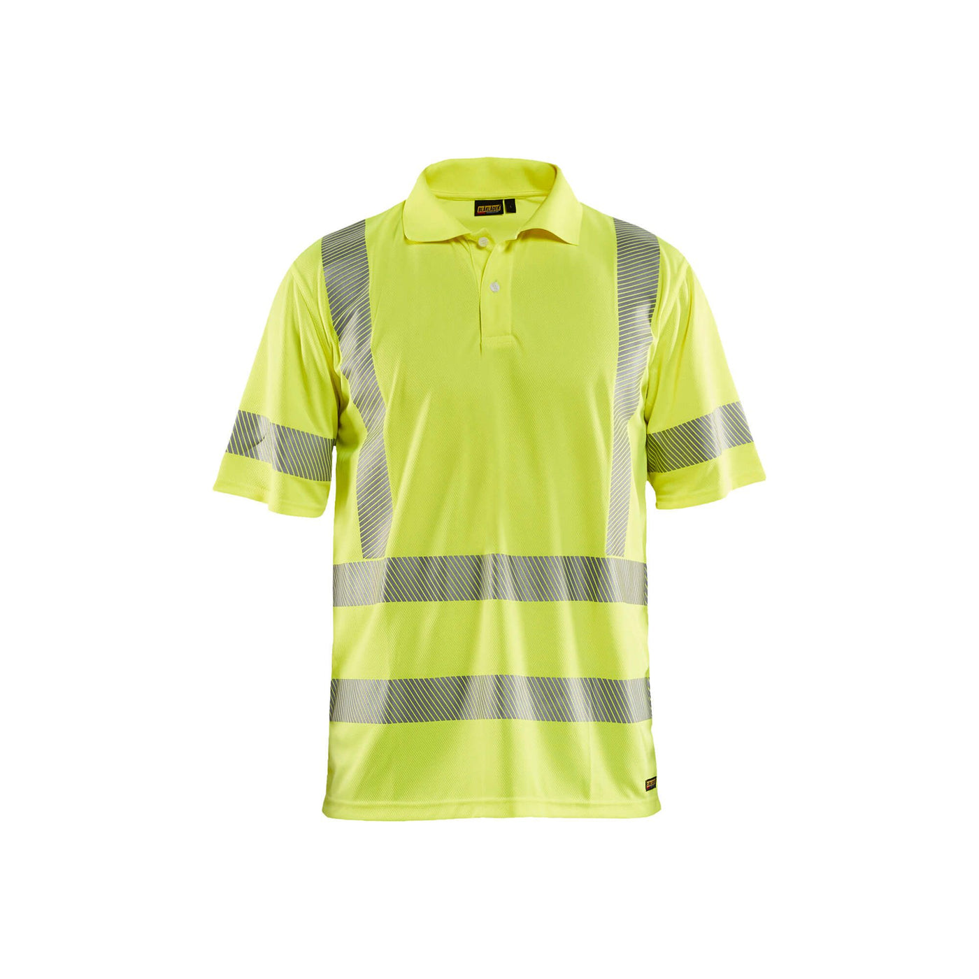 Blaklader 34281013 Hi-Vis Polo Shirt Anti-Odour UV Protection Hi-Vis Yellow Main #colour_yellow