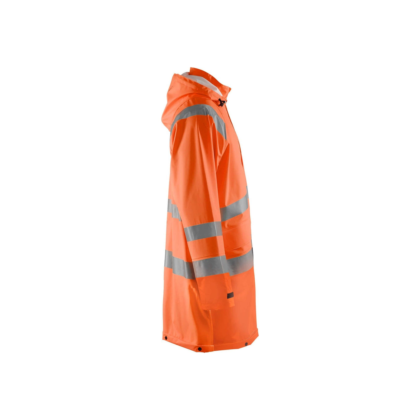 Blaklader 43242000 Hi-Vis Rain Jacket Orange Right #colour_orange