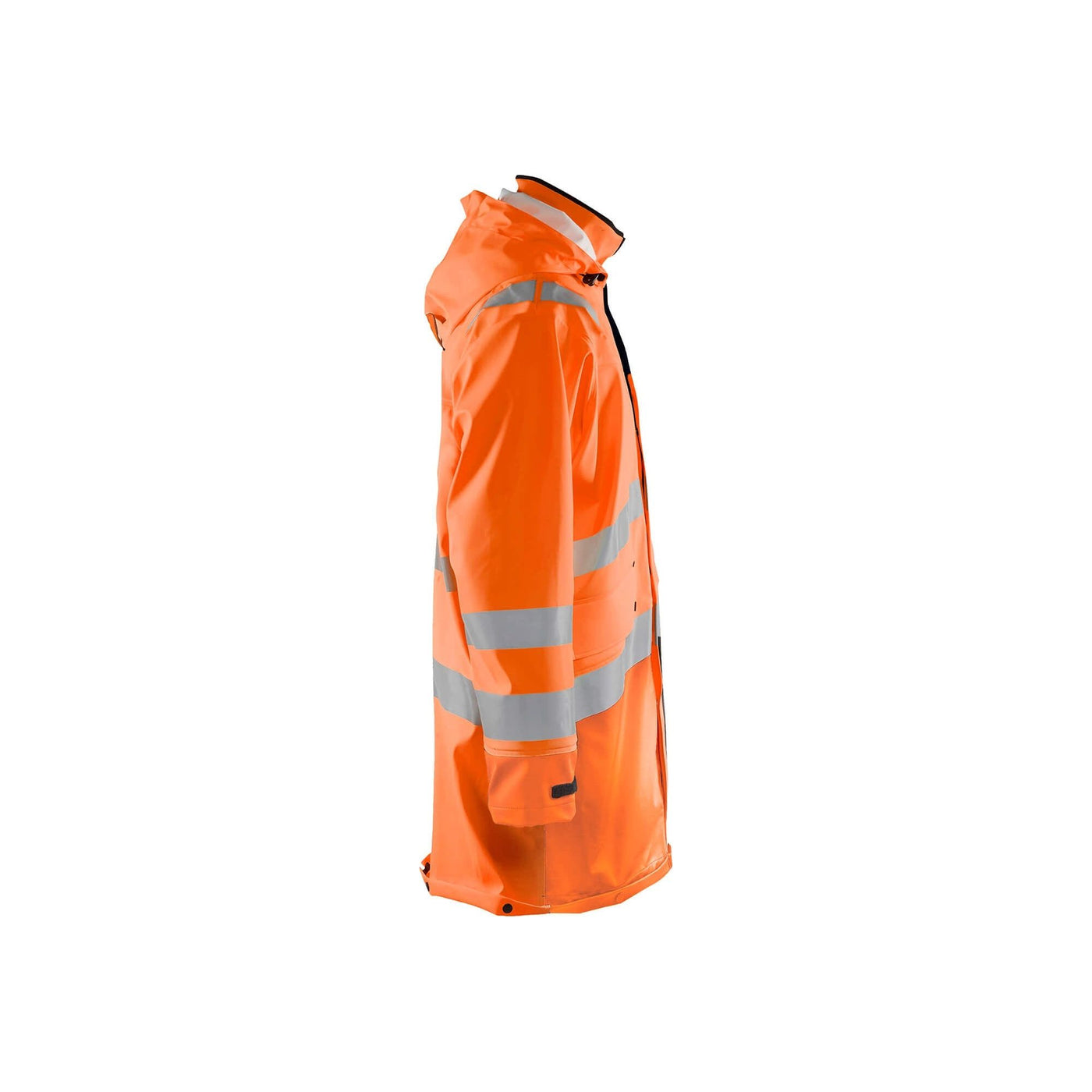 Blaklader 43262005 Hi-Vis Rain Jacket Orange Right #colour_orange
