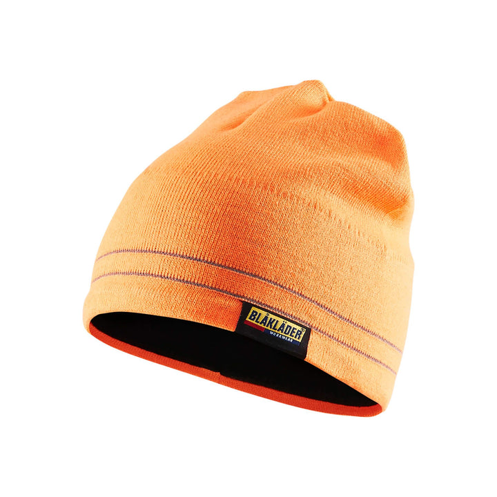 Blaklader 20074001 Hi-Vis Reflective Beanie Orange Main #colour_orange