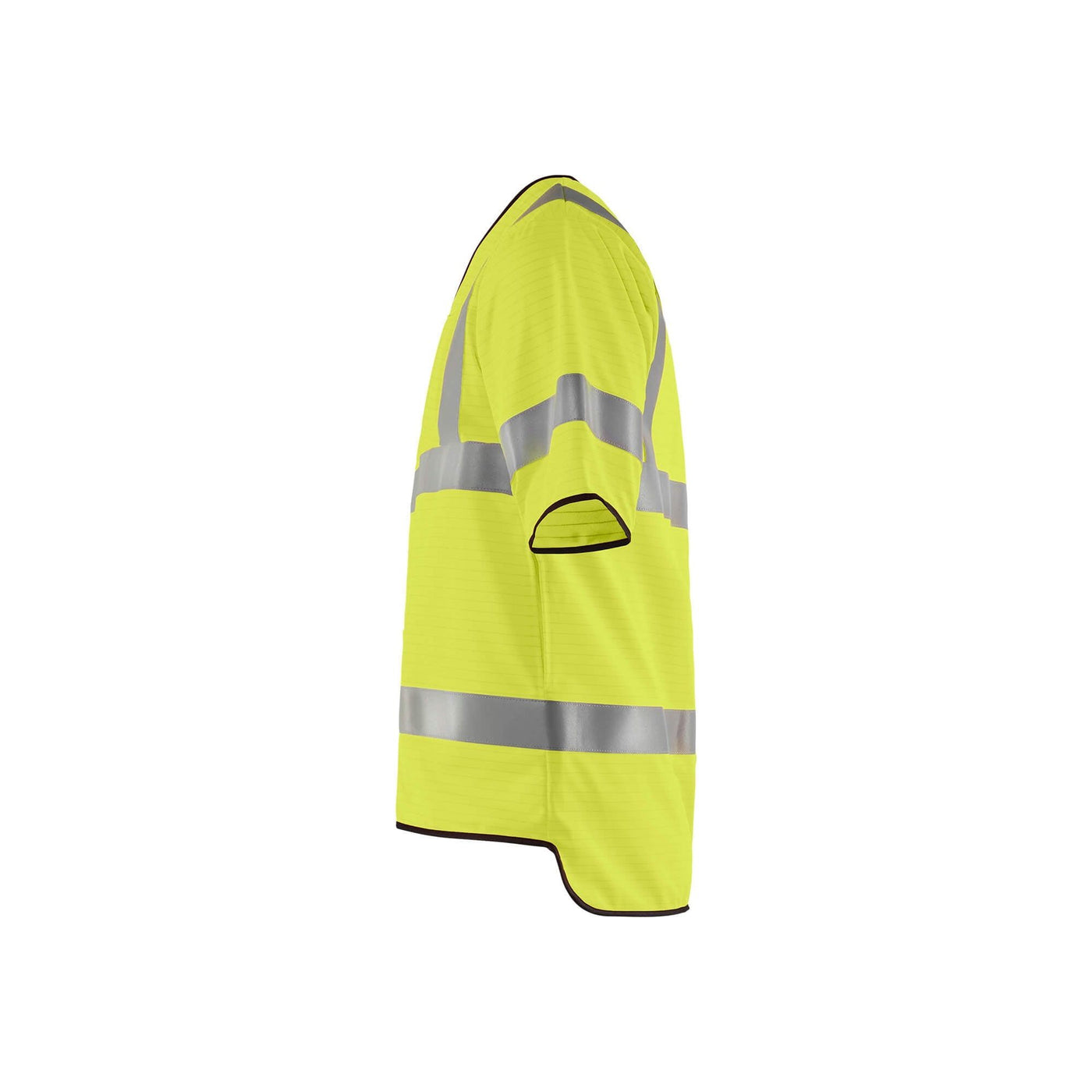 Blaklader 30341729 Hi-Vis Safety Waistcoat Multinorm Hi-Vis Yellow Left #colour_yellow