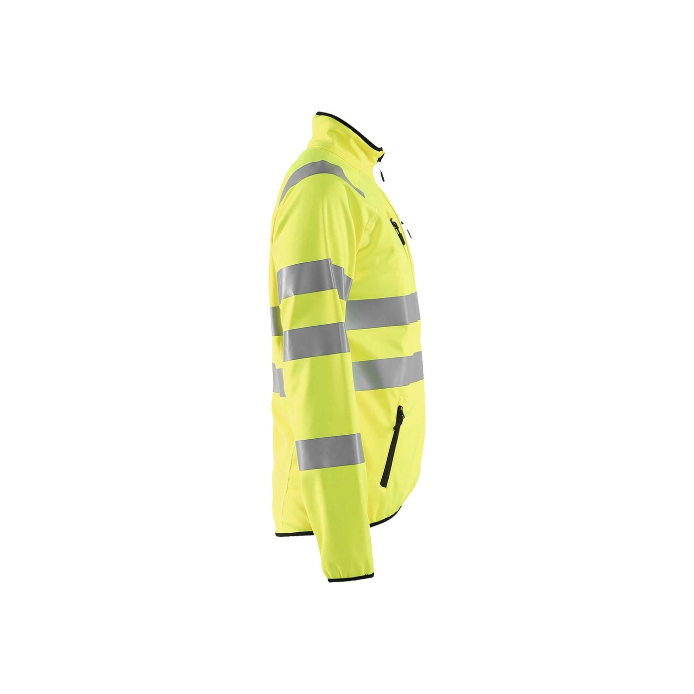 Blaklader 49262512 Hi-Vis Softshell Jacket Hi-Vis Yellow Right #colour_yellow