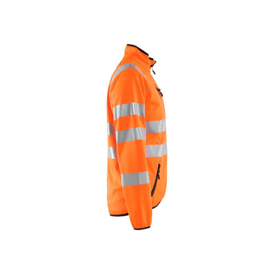 Blaklader 49262512 Hi-Vis Softshell Jacket Orange Right #colour_orange