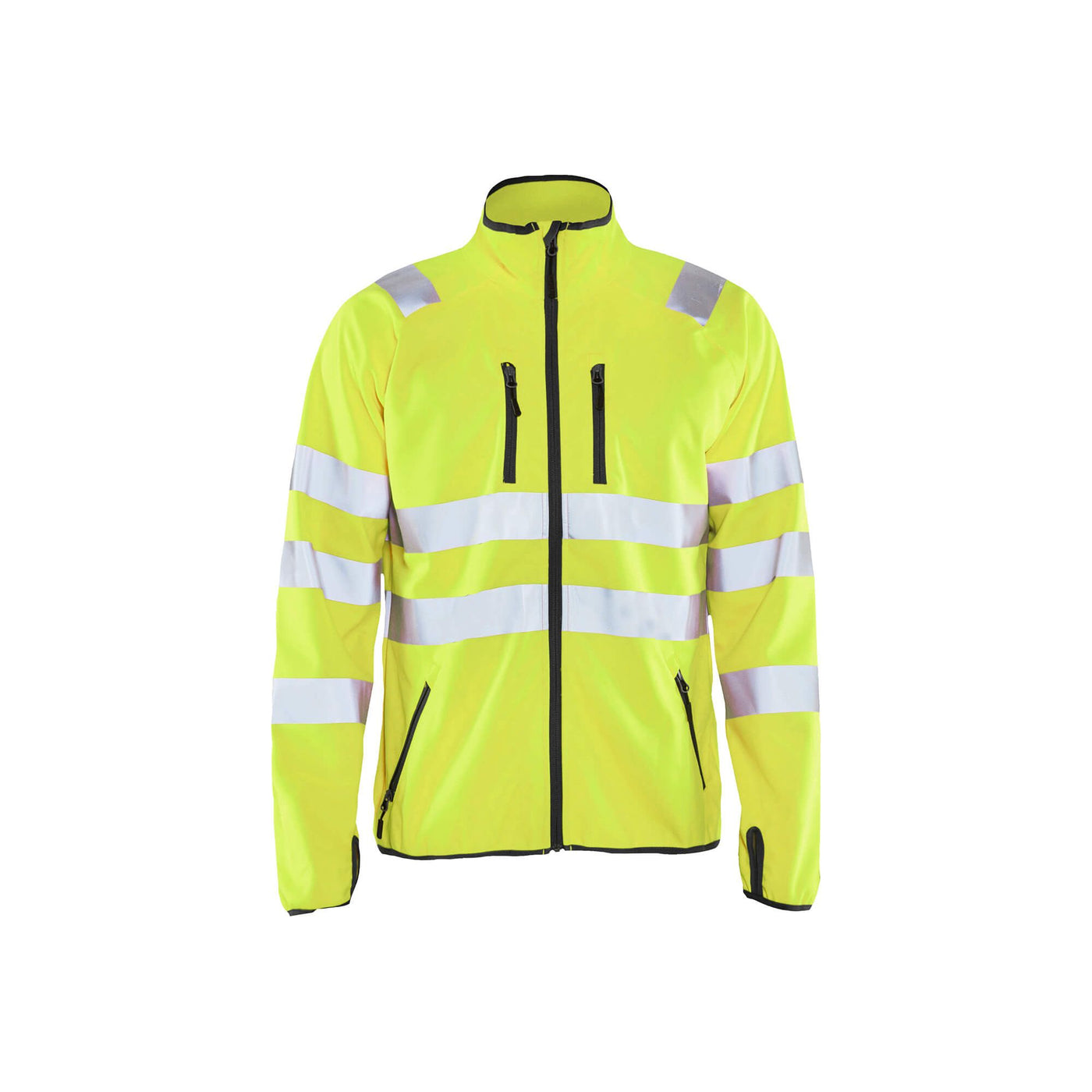 Blaklader 49062512 Hi-Vis Softshell jacket Hi-Vis Yellow Main #colour_yellow
