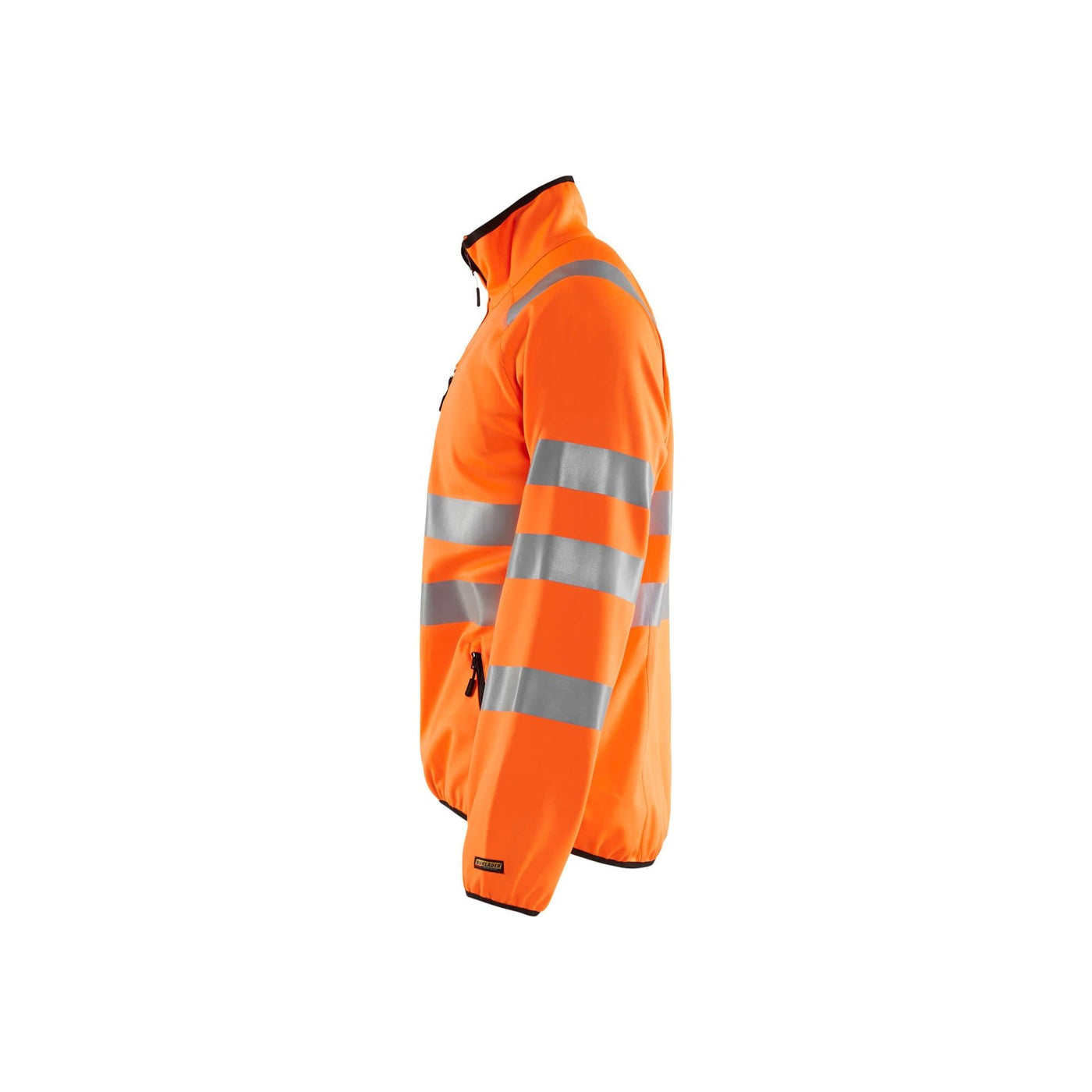 Blaklader 49062512 Hi-Vis Softshell jacket Orange Left #colour_orange