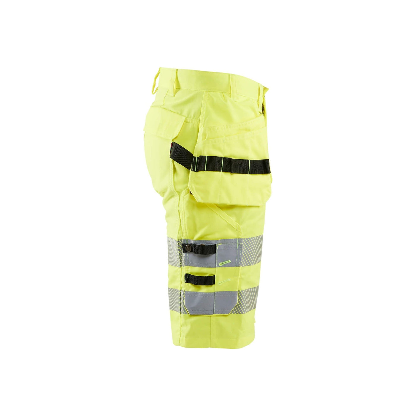 Blaklader 15861811 Hi-Vis Stretch Shorts Hi-Vis Yellow Right #colour_yellow