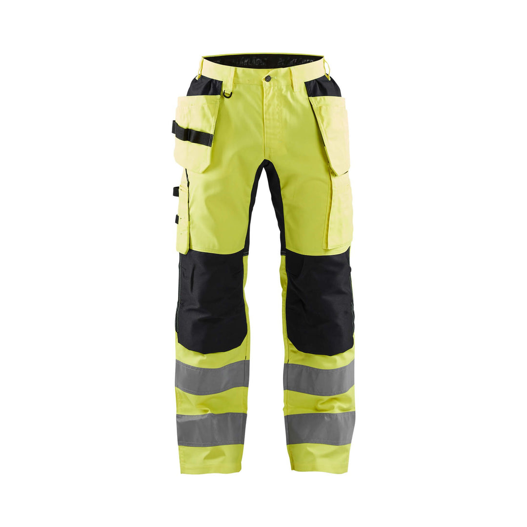 Blaklader 1552 Hi-Vis Stretch Trousers - Mens (15521811) - (Colours 2 of 2)