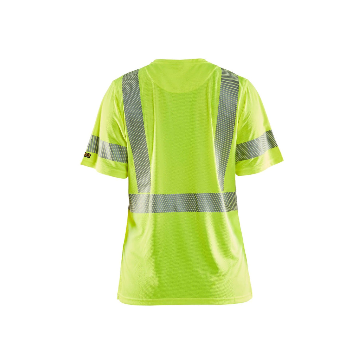 Blaklader 33361013 Hi-Vis T-Shirt Hi-Vis Yellow Rear #colour_yellow