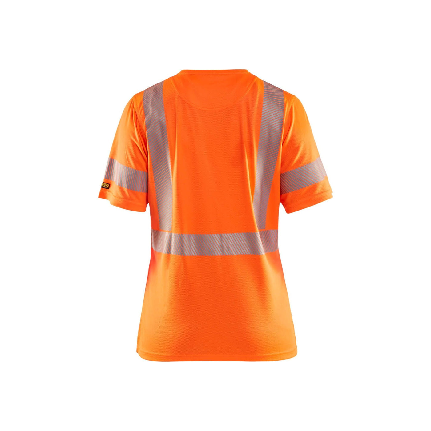 Blaklader 33361013 Hi-Vis T-Shirt Orange Rear #colour_orange