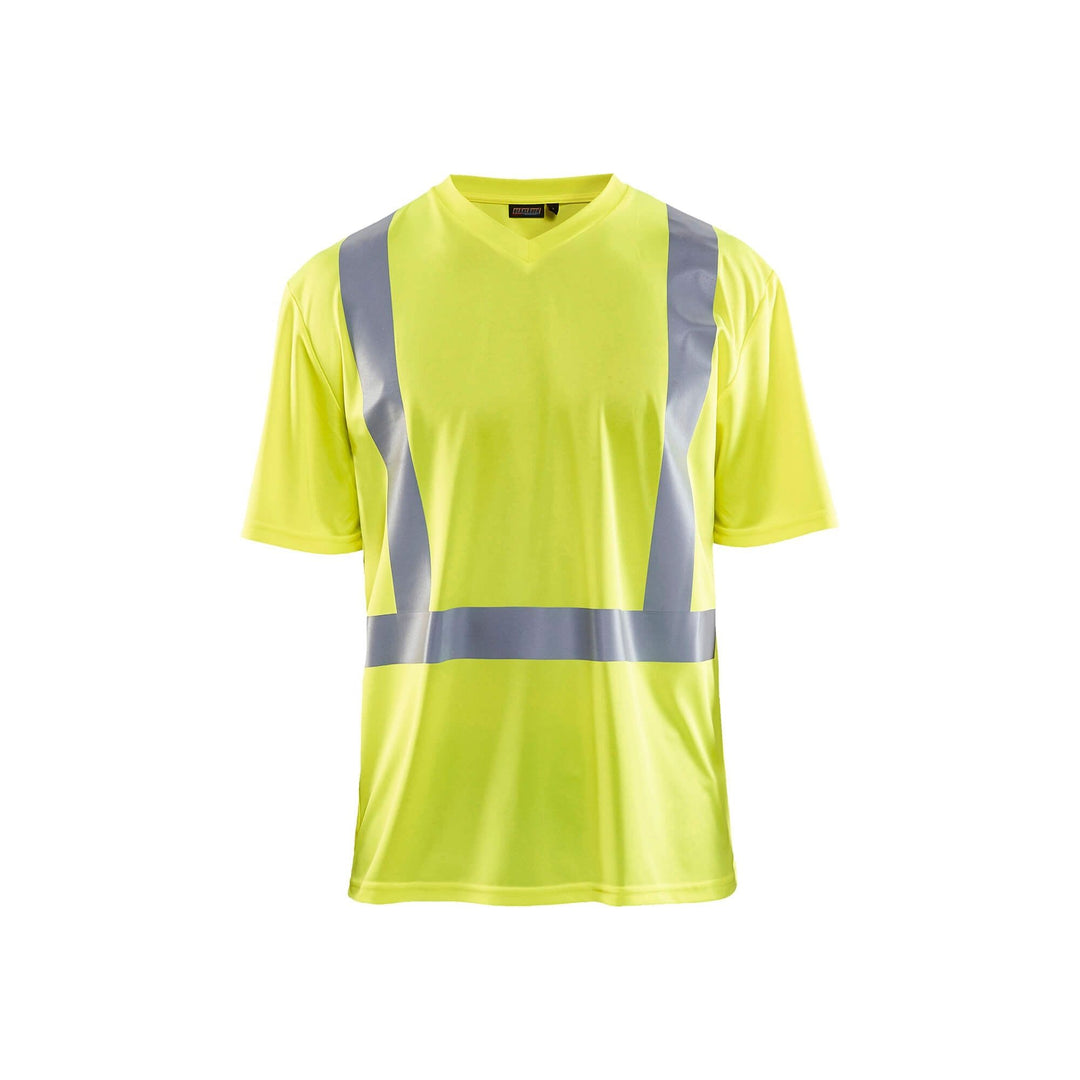 Blaklader 33821011 Hi-Vis T-Shirt Hi-Vis Yellow Main #colour_yellow