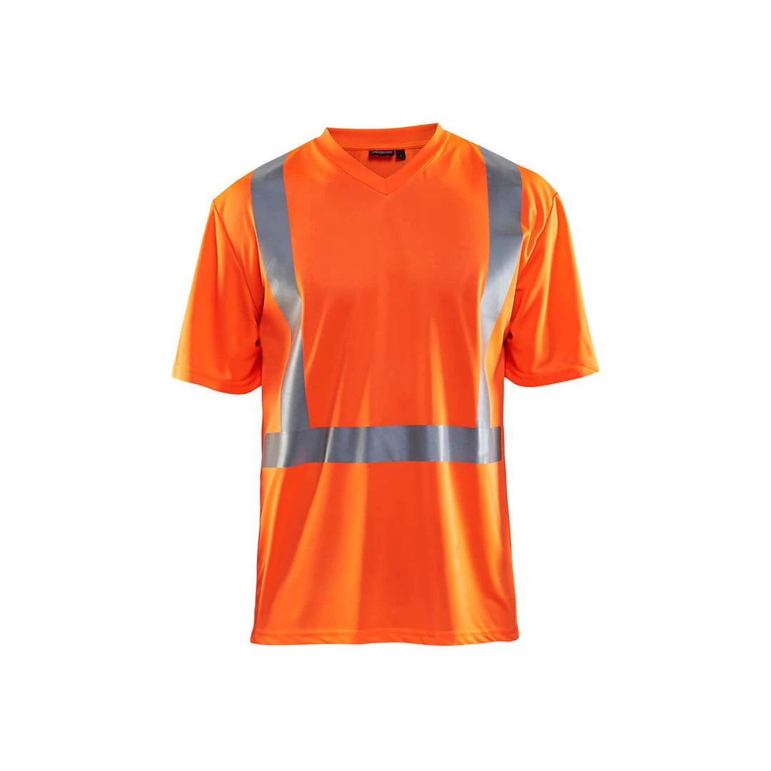 Blaklader 33821011 Hi-Vis T-Shirt Orange Main #colour_orange