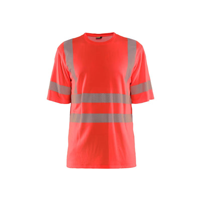 Blaklader 35222537 Hi-Vis T-Shirt Hi-Vis Red Main #colour_hi-vis-red