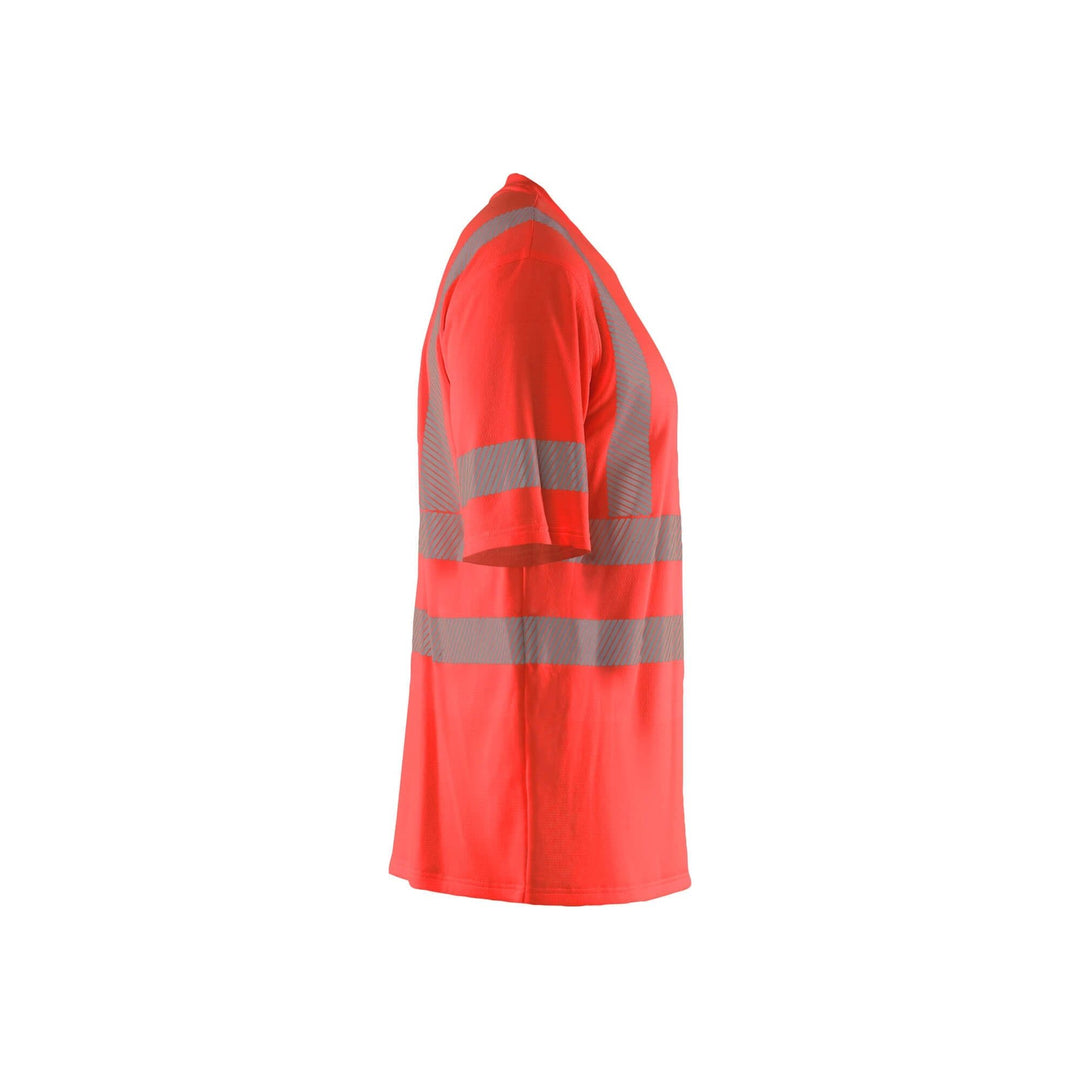 Blaklader 35222537 Hi-Vis T-Shirt Hi-Vis Red Right #colour_hi-vis-red