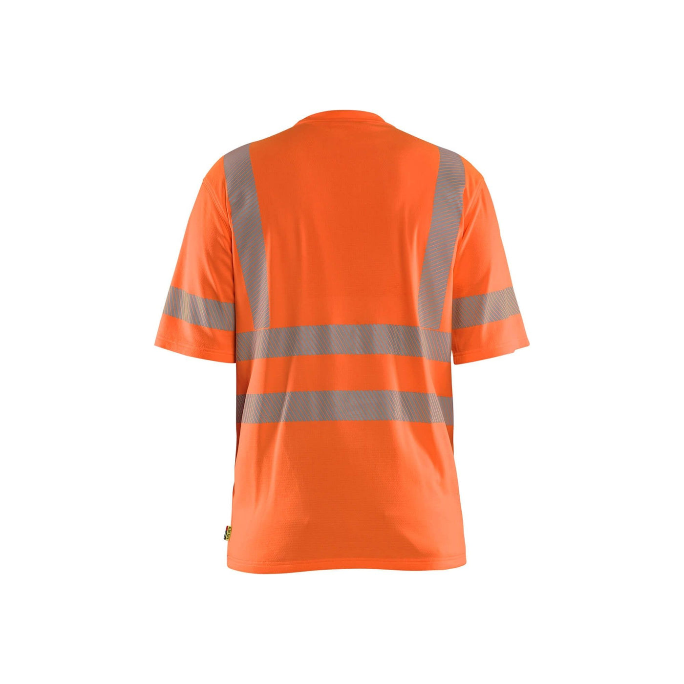 Blaklader 35222537 Hi-Vis T-Shirt Orange Rear #colour_orange