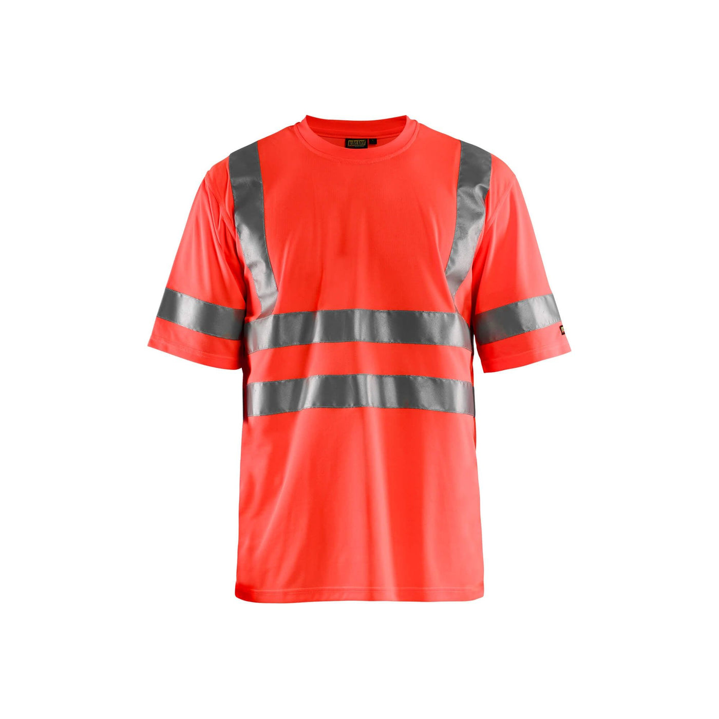 Blaklader 34131009 Hi-Vis T-Shirt Reflective Hi-Vis Red Main #colour_hi-vis-red