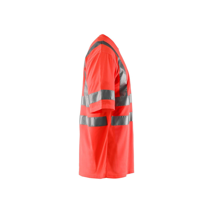 Blaklader 34131009 Hi-Vis T-Shirt Reflective Hi-Vis Red Right #colour_hi-vis-red