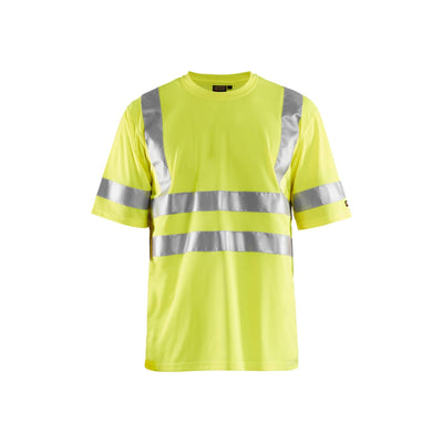 Blaklader 34131009 Hi-Vis T-Shirt Reflective Hi-Vis Yellow Main #colour_yellow