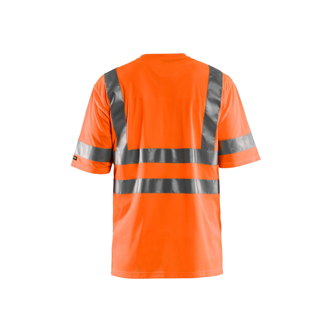 Blaklader 34131009 Hi-Vis T-Shirt Reflective Orange Rear #colour_orange