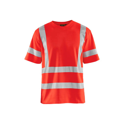 Blaklader 33801070 Hi-Vis T-Shirt UV-Protection Hi-Vis Red Main #colour_hi-vis-red