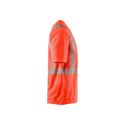 Blaklader 33861013 Hi-Vis T-Shirt UV Protection Hi-Vis Red Right #colour_hi-vis-red
