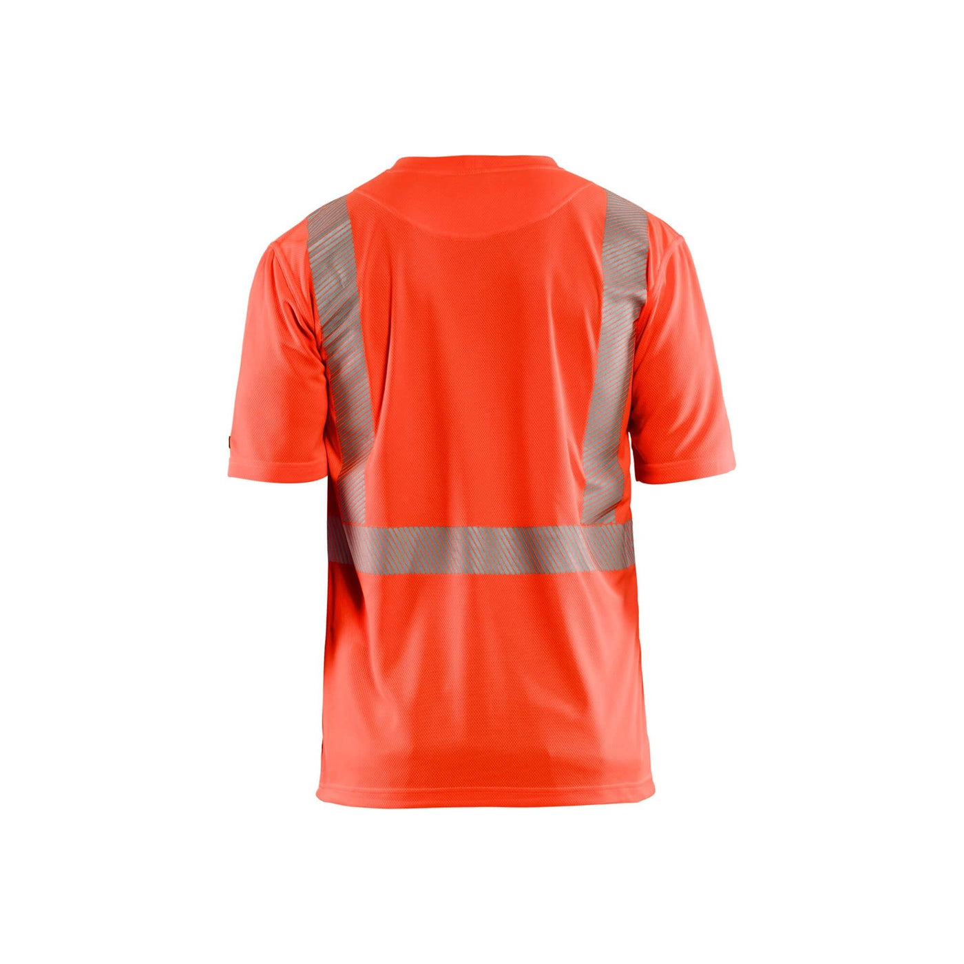 Blaklader 33861013 Hi-Vis T-Shirt UV Protection Hi-Vis Red Rear #colour_hi-vis-red