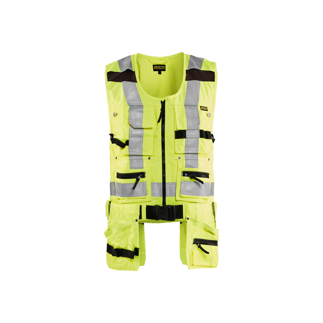 Blaklader 30321804 Hi-Vis Tool Vest Hi-Vis Yellow Main #colour_yellow