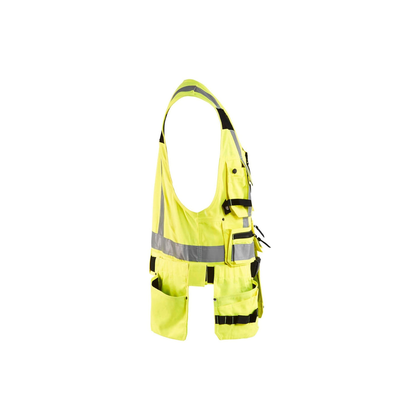 Blaklader 30321804 Hi-Vis Tool Vest Hi-Vis Yellow Right #colour_yellow