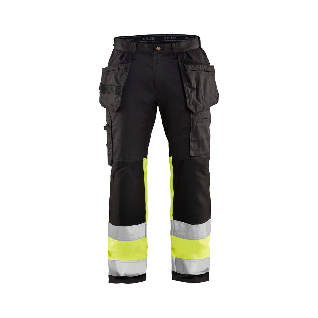 Blaklader 1558 Hi-Vis Trousers Stretch - Mens (15581811) - (Colours 1 of 2)